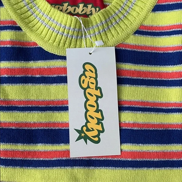AGBOBLY striped merino jumper